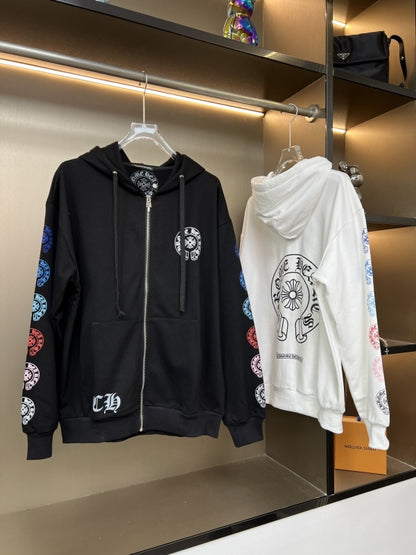 KLC24  New men's and women's high-quality spring and autumn hoodie hooded sweatshirt Clothing