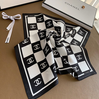 CSC7 Silk cotton 90-90CM scarf
