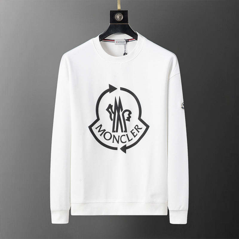 MOC037  New men's autumn and winter double-sided cotton new pullover hoodie clothing
