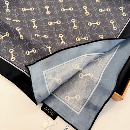 XGC30 Silk satin 90-90CM Scarf