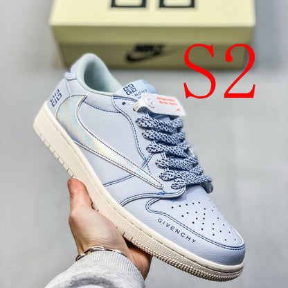 BNS52 Man And Women Leather Shoes 36-45 with box