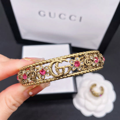 GB81 New Bracelet Brass Material Plating Gold Jewelry