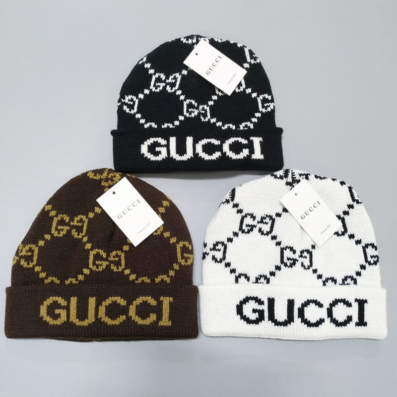 PGH7   New fashionable double-layer knitted hat