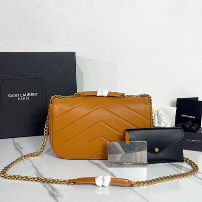 LYP43 Leather Bag 24-14-6CM Shoulder Bags