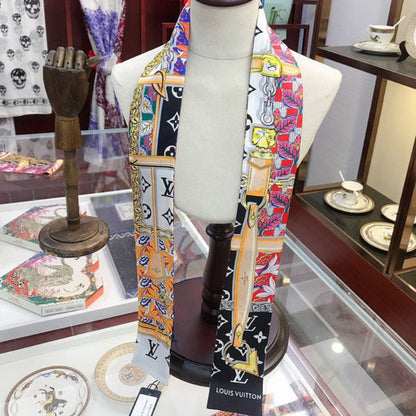XLC9 Silk satin 8-120CM scarf