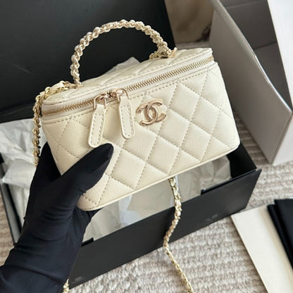ACP73 Leather Bags 17CM Bag with Box