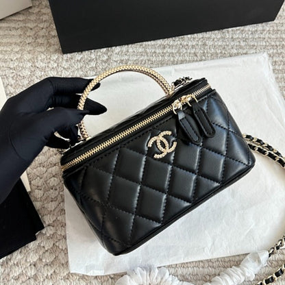 ACP71 Leather Bags 17CM Bag with Box