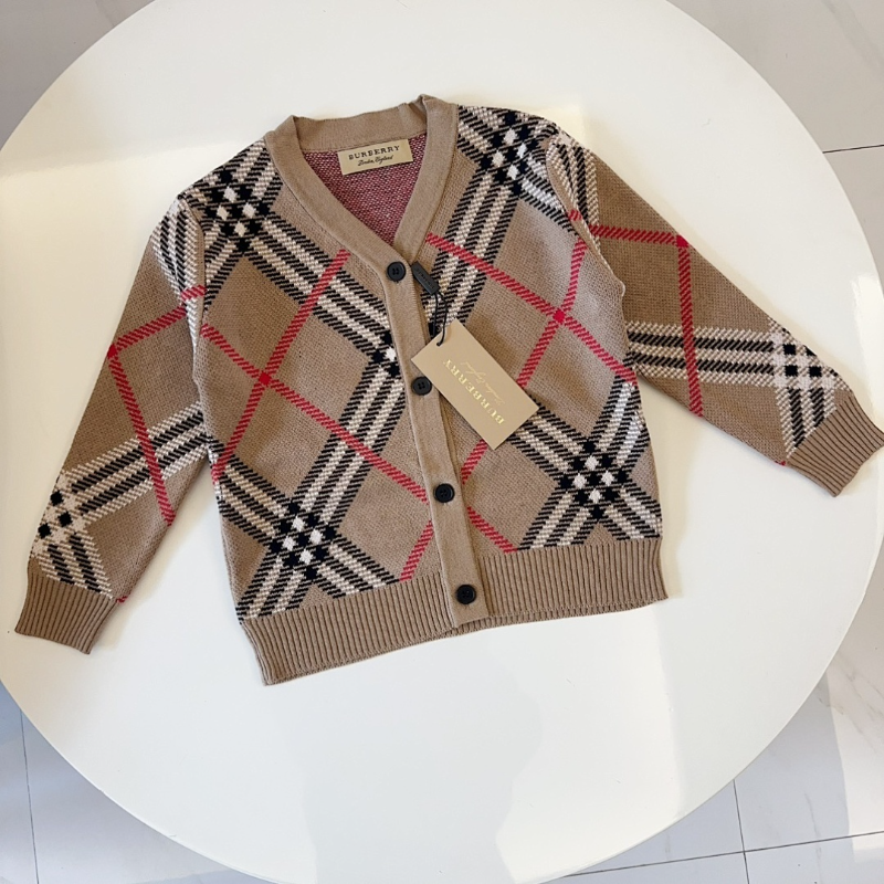 TBUC14 Boys and girls autumn and winter sweaters, pullovers, cardigans suitable for children Clothing