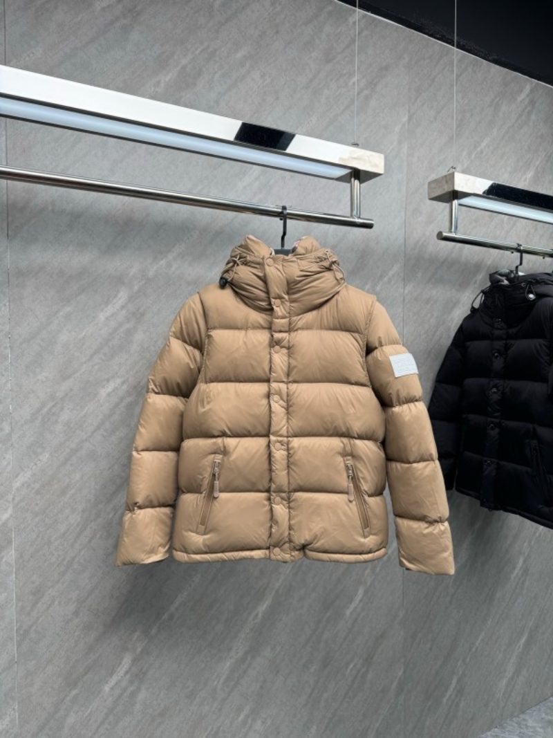 109765   New striped hooded sleeveless down jacket Top quliaty 1:1 clother