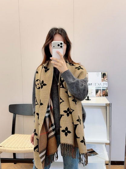 XLC06 Cashmere blend 65-200CM Scarf