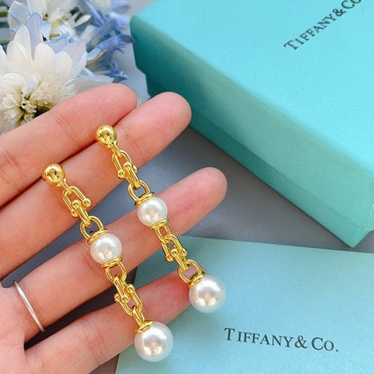 A1068 Women's titanium steel earrings jewelry