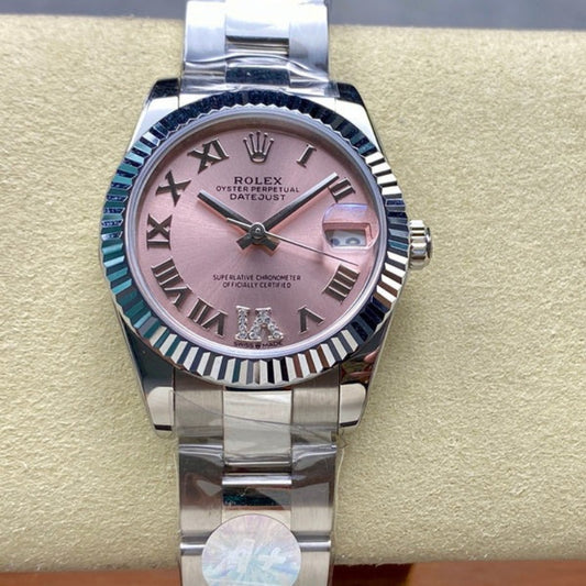 RW6  Women's Oyster log watch 31mmHigh quality fully automatic mechanical watch