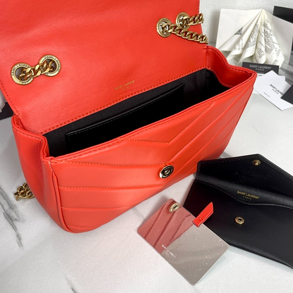 LYP43 Leather Bag 24-14-6CM Shoulder Bags