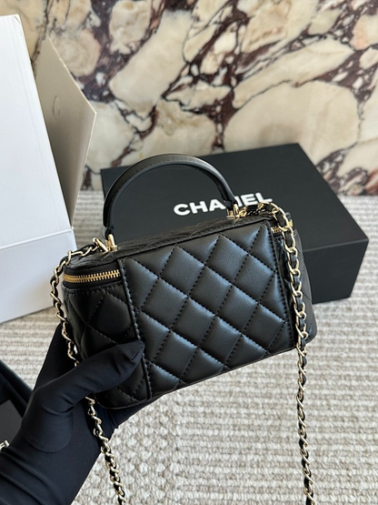 ACP67 Leather Bags 18CM Bag with Box