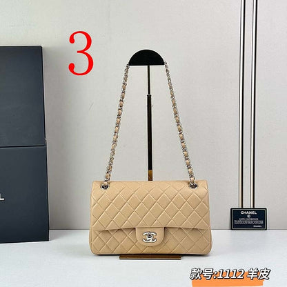 LCP107 Golden hardware bag 25-15-6cm Shoulder bags
