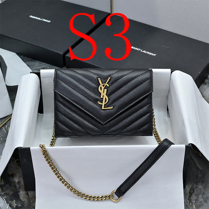 LYP05 Leather bag 19-13-5CM Shoulder bags With Box