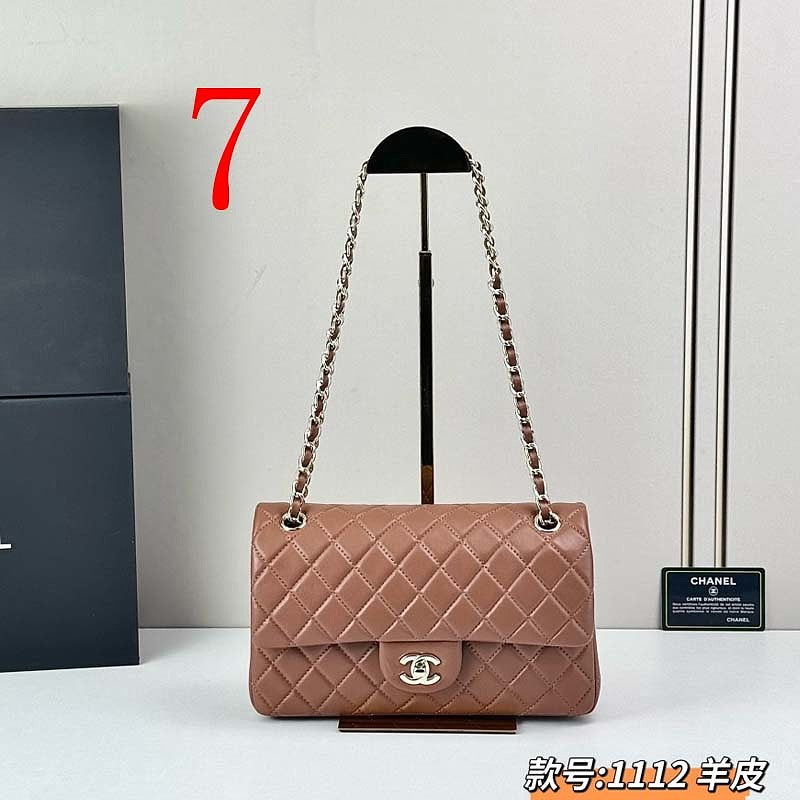 LCP107 Golden hardware bag 25-15-6cm Shoulder bags
