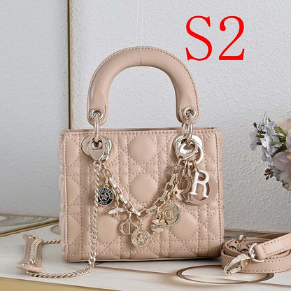 LDP56 Leather bag 17-15-8cm Hand bag
