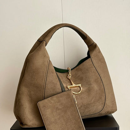 LGP41 frosted Leather Bag 46-26-16CM Handbag